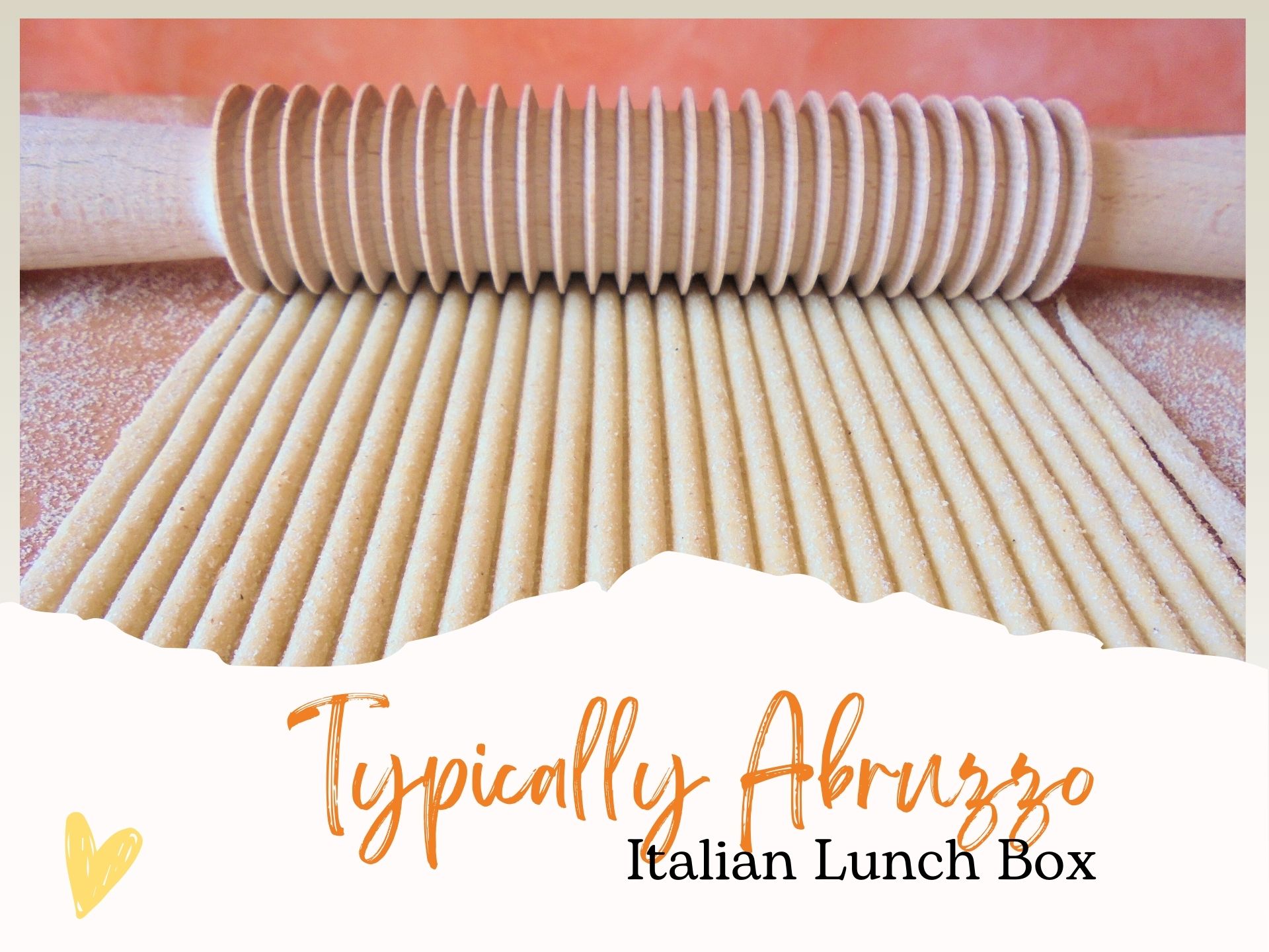 Italian Lunch Box: Typically Abruzzo, "Rintrocilo" Fresh Pasta | Recipe and photo Sara Scutti