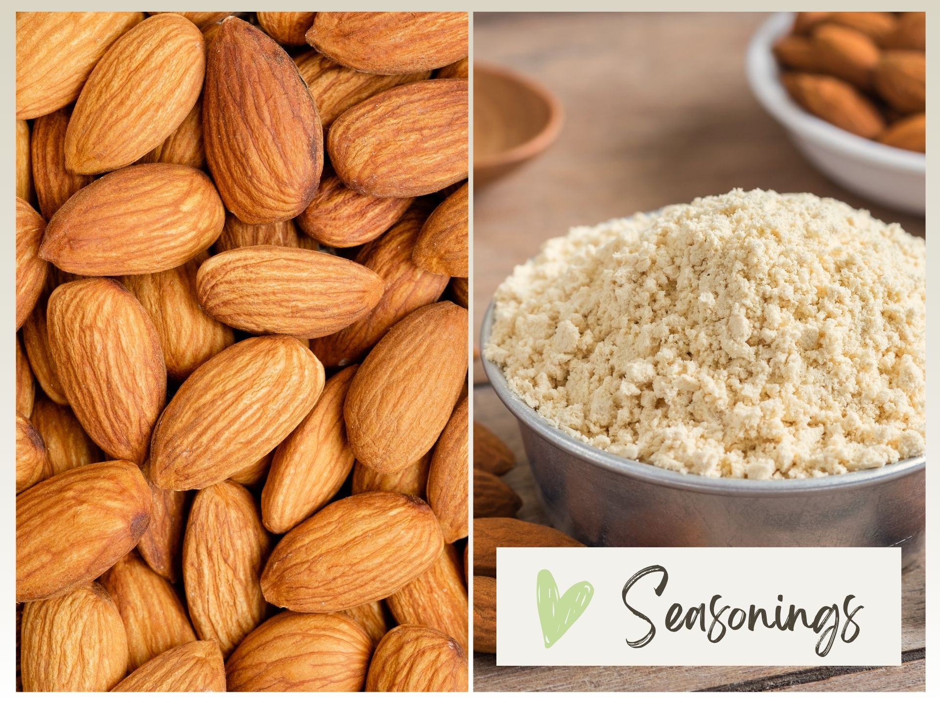 Seasonings: the Ottimo! Gattugiato aka gromage, a plant-based grated cheese with almonds (cov)