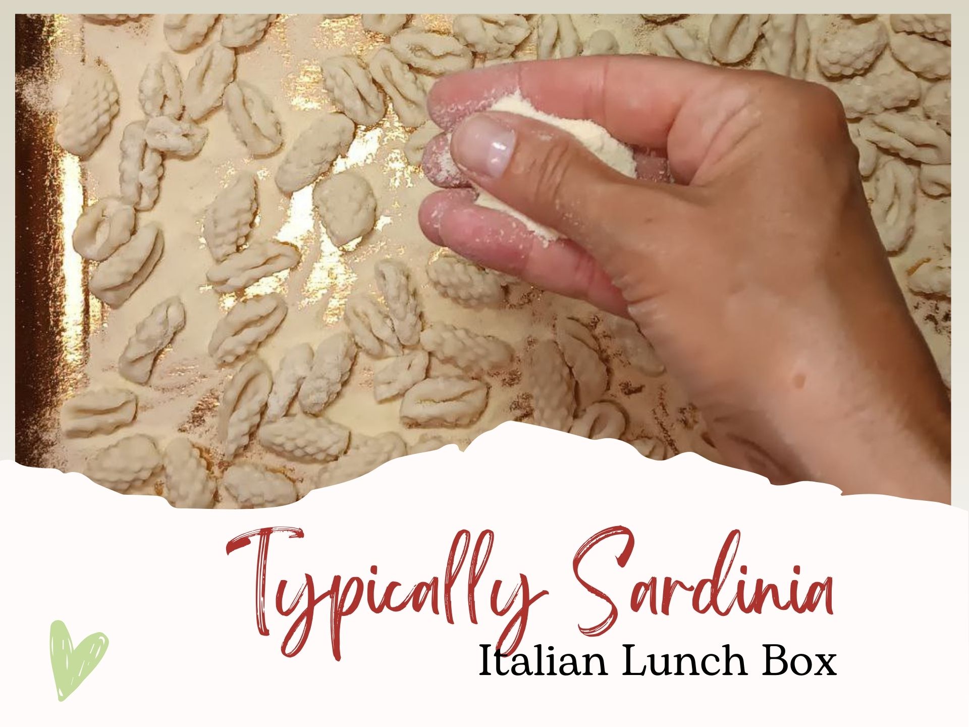 The Italian Lunch Box | Typically Sardinia: Chiusoni Galluresi, a pasta lovers gnocchi (cov) | Recipe and photos ©SimonaScarone