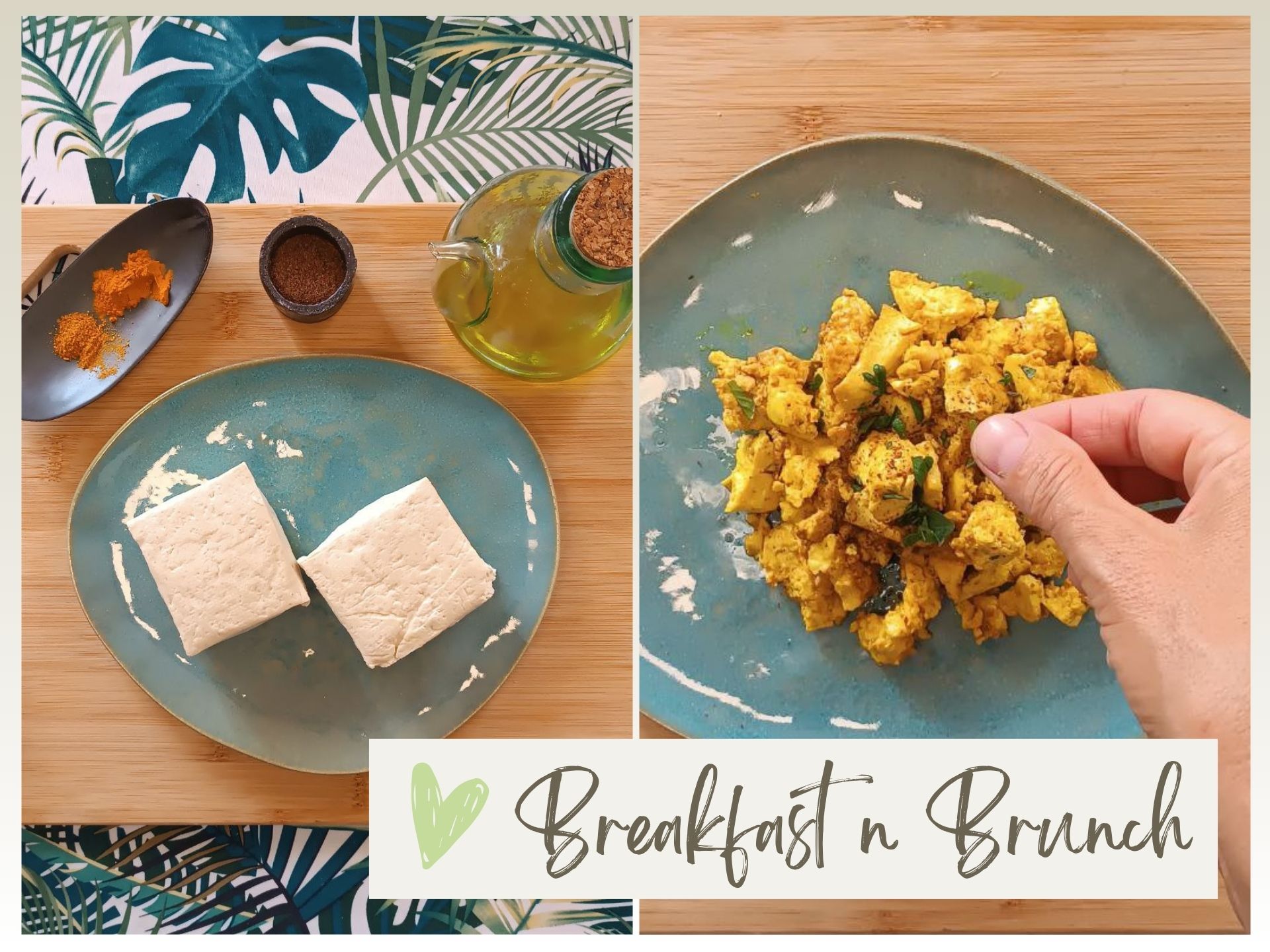 Savory Breakfast - the Tofu Scramble cover